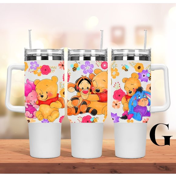 Disney Winnie the Pooh Brand new 40 oz double wall stainless travel offi… - Picture 16 of 16